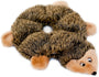 ZippyPaws Loopy Hedgehog Jouet en peluche pour chien avec 6 couineurs