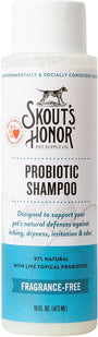 Shampooing probiotique sans parfum Skout's Honor pour animaux, 16 oz
