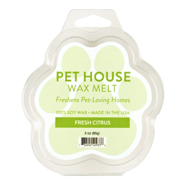 Pet House Year Round Wax Melts, Fresh Citrus, 3-oz