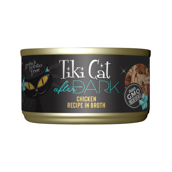 Recette de poulet Tiki Cat After Dark dans un bouillon
