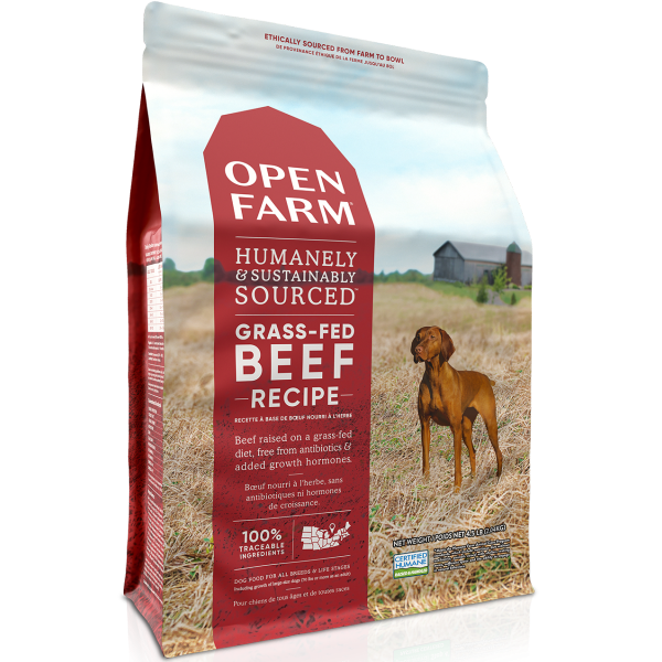Open Farm Grass-Fed Beef Recipe Grain-Free Dry Dog Food