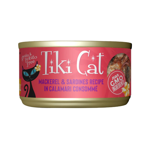 Recette Tiki Cat Grill Maquereau & Sardines en Consommé de Calmars