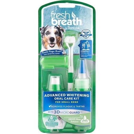 Tropiclean Fresh Breath Advanced Whitening Oral Care Kit