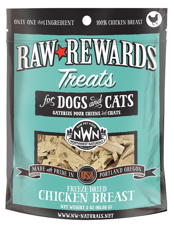 Northwest Naturals Raw Rewards Chicken Breast Freeze Dried Dog & Cat Treats