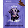 NutriSource Jivin' Jerky Wild Boar, Turkey & Salmon Dog Treats, 4-oz