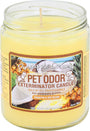 Pet Odor Exterminator Deodorizing Candle Jar, Pineapple Coconut, 13-oz
