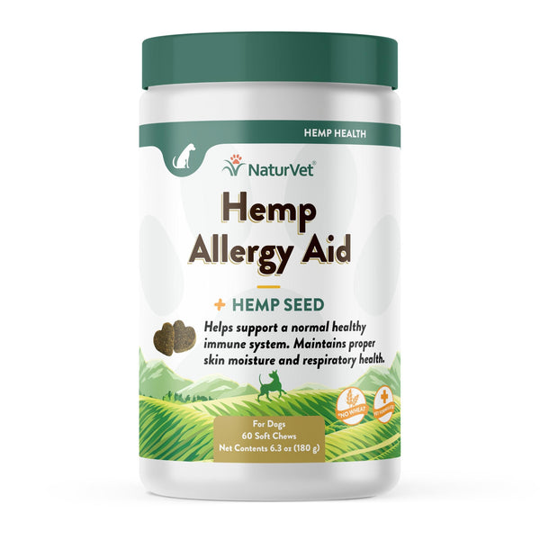 Naturvet Allergy Aid Jar Soft Dog Chew
