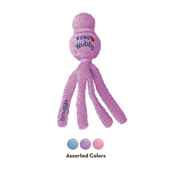 KONG Snugga Wubba Dog Toy, Assorted