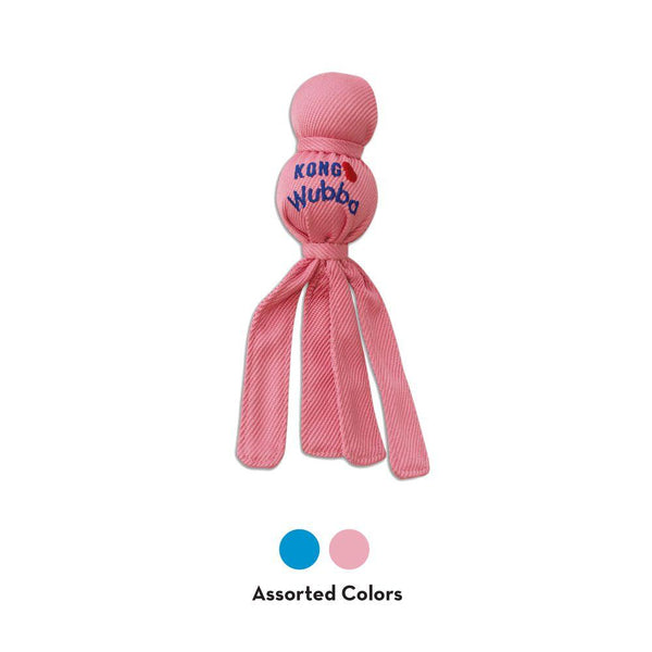 KONG Wubba Puppy Dog Toy, Assorted, Small