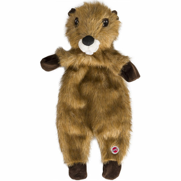 Ethical Pet Spot Furzz Beaver Dog Toy, 13.5-inch