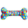 Huxley & Kent Power Plush Jouet Os Bleu Party Time pour chien