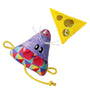 KONG Crackles & Cheez Mouse Cat Toy, 2-pk