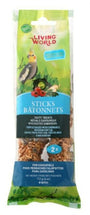 Bâtonnets calopsittes Living World saveur végétale, 4 oz