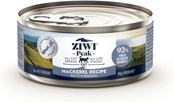 ZIWI Peak Mackerel Recipe Wet Cat Food Can