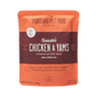 Portland Pet Food Tuxedo's Poulet et Patates douces Sachet de nourriture humide pour chiens, 9 oz