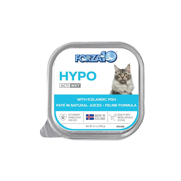Forza10 Nutraceutic Actiwet Hypo Icelandic Fish Wet Cat Food, 3.5-oz