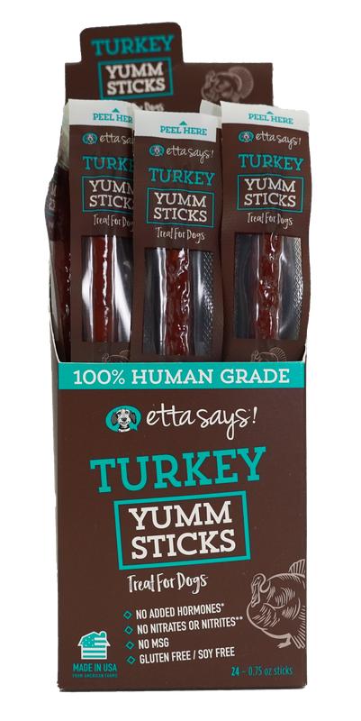 Etta Says! Yumm Sticks Turkey Dog Treats