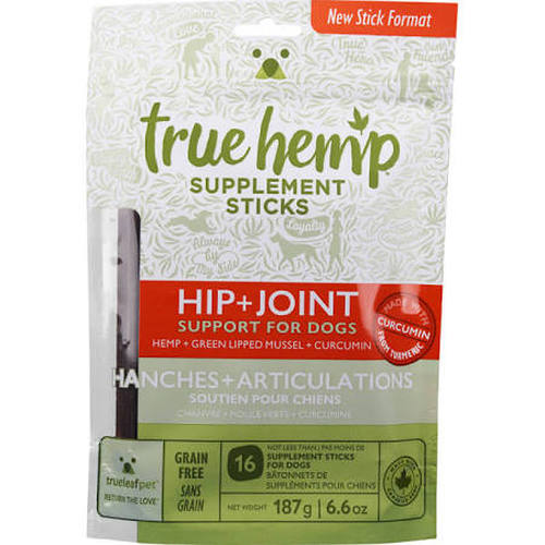 True 'HIP + JOINT' Dog Supplement Sticks, 6.6-oz