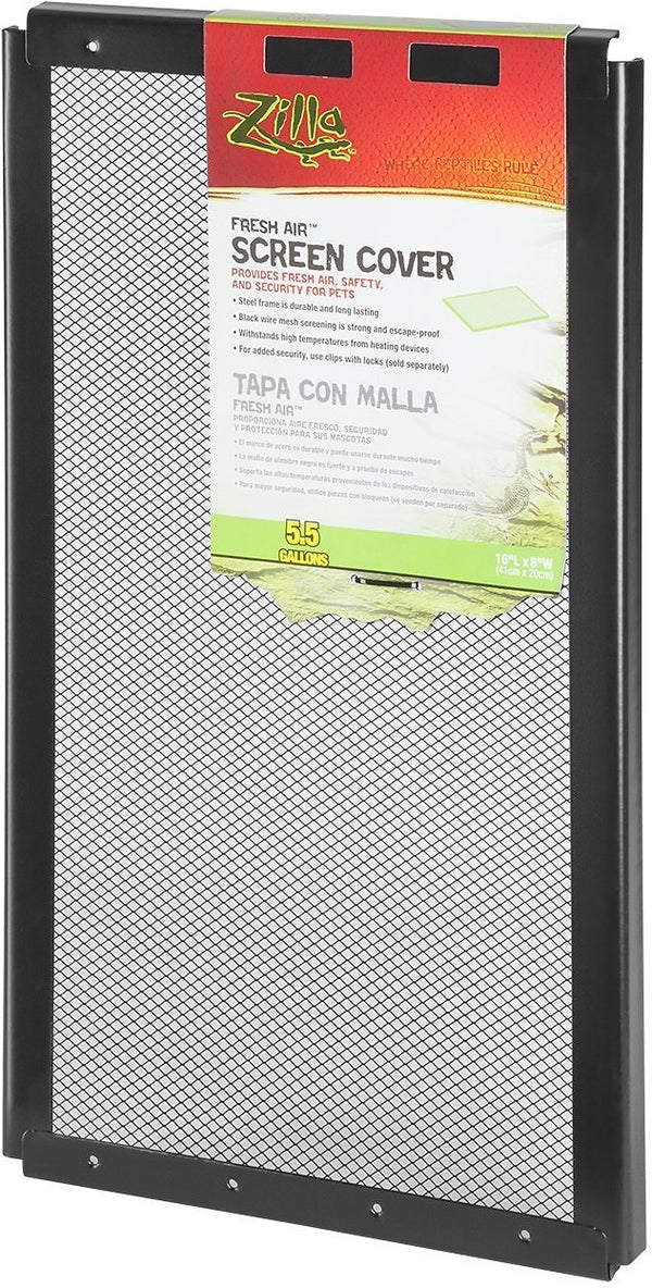 Zilla Fresh Air Screen Cover for Terrariums