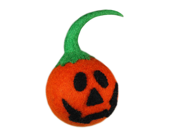RC Pets Wooly Wonkz Halloween Jack-o-Lantern Dog Toy