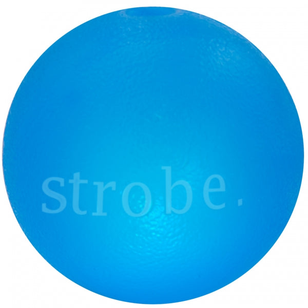 Planet Dog Orbee-Tuff Strobe Light Up Dog Toy, Blue