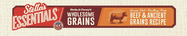 Stella & Chewy's Essentials Wholesome Grains Beef & Ancient Grains Dry Dog Food