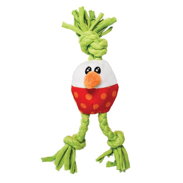 KONG Dots & Daisies Egg Dog Toy