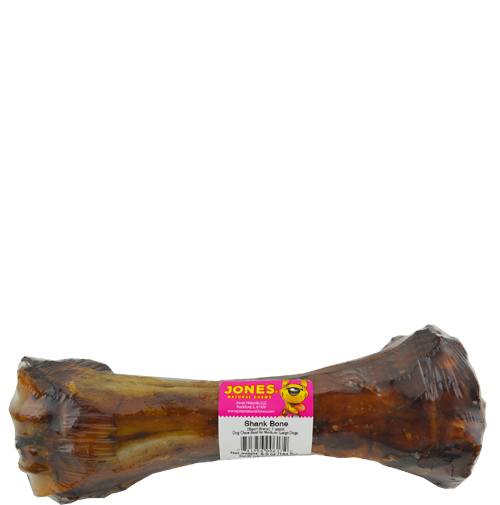 Jones Natural Chews Beef Shank Bone Medium/Large Dog Treats, 6-9-in