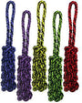 Écrous Multipet pour corde de traction avec nœuds tressés pour chien, 16 po