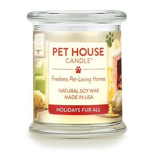 Pet House Winter Candle, Holidays Fur All, 9-oz