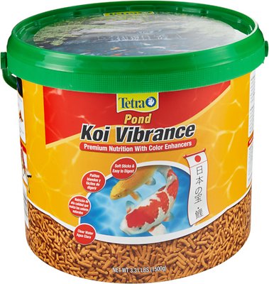 Tetra Pond Koi Vibrance Bâtonnets améliorant la couleur Nourriture pour koi et poissons rouges