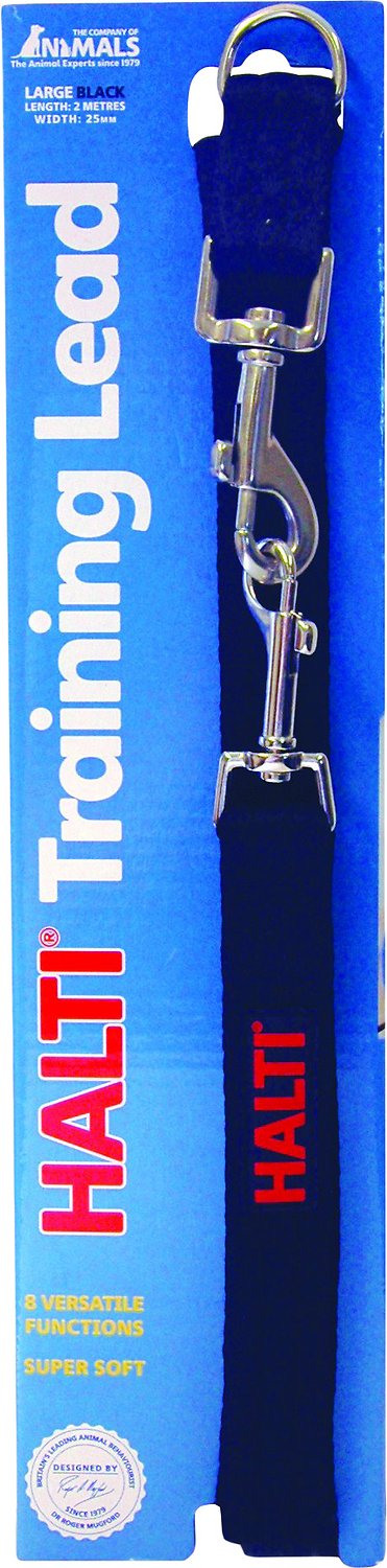 Halti Training Dog Lead, Black