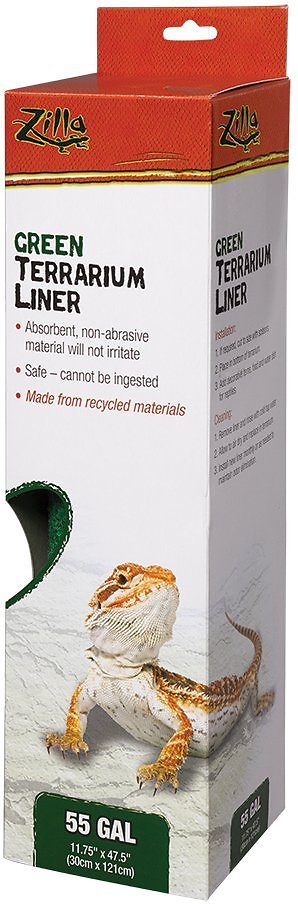 Zilla Terrarium Liner, Green
