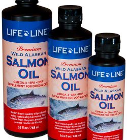 Life Line Wild Alaskan Salmon Oil Dog & Cat Supplement