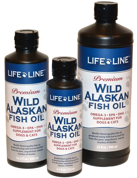 Life Line Wild Alaskan Fish Oil Dog & Cat Supplement