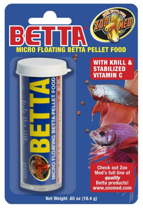 Zoo Med Betta Micro Floating Pellet Fish Food