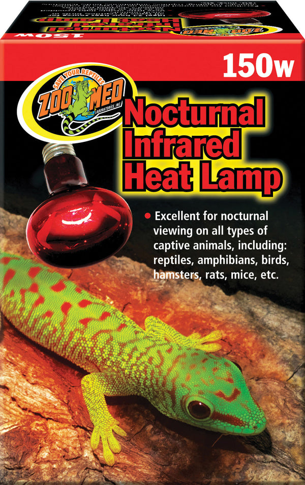 Zoo Med Nocturnal Infrared Reptile Heat Lamp