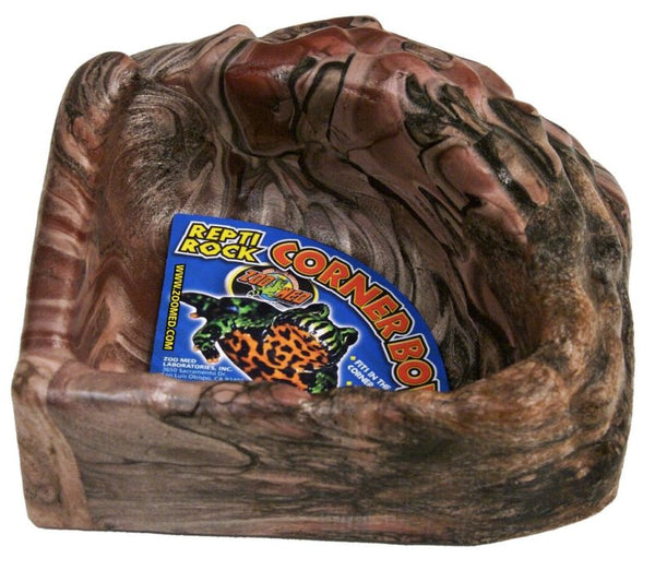 Zoo Med Repti Rock Corner Food & Water Bowl