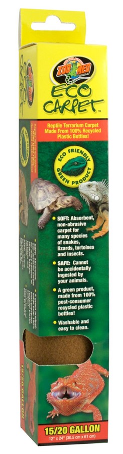 Zoo Med Eco Carpet for Reptile Terrariums, Tan