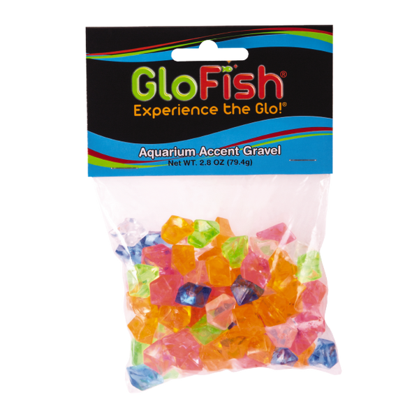 GloFish Multicolor Gems Aquarium Accent Gravel