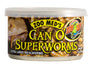 Zoo Med Can O' Superworms Extra Large Meal Worms Lizard Food, 1.75-oz