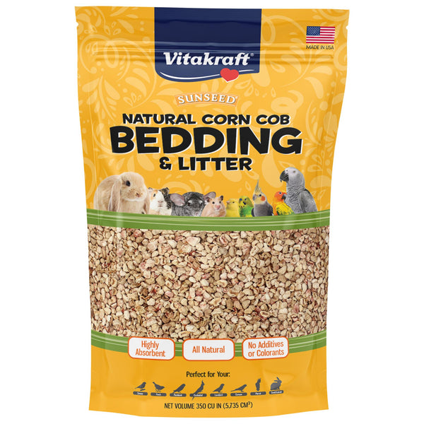 Sunseed Natural Corn Cob Pet Bedding & Litter