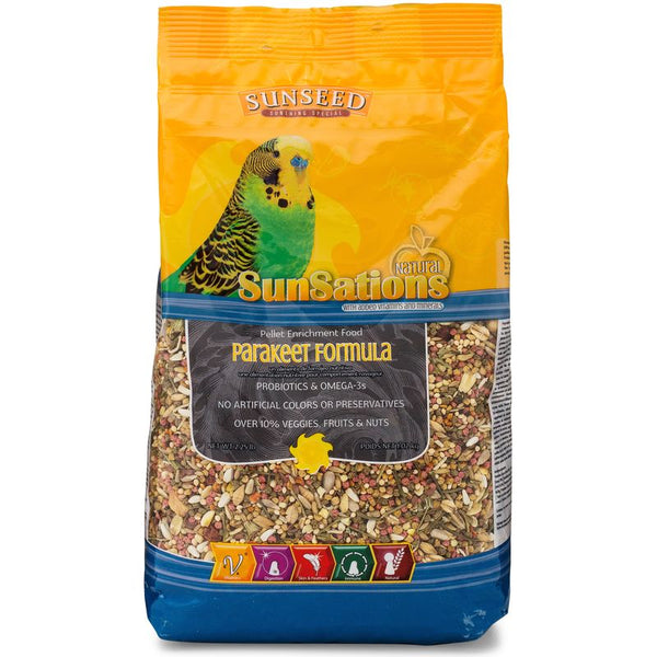 Sunseed SunSations Natural Parakeet Formula