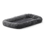 MidWest Lit pour animaux Quiet Time Deluxe Bolster, Gris.