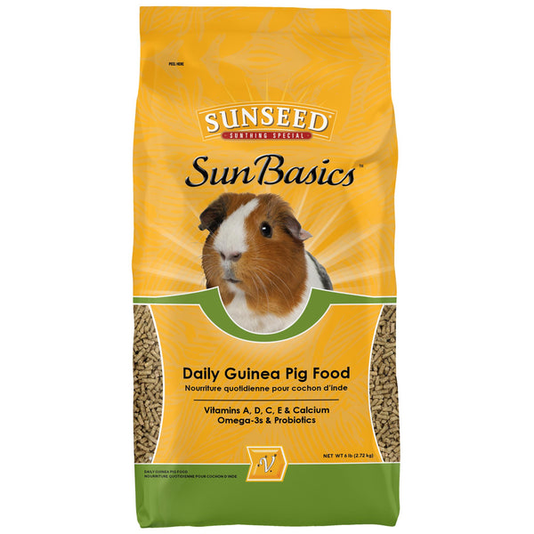 Sunseed SunBasics Daily Guinea Pig Food