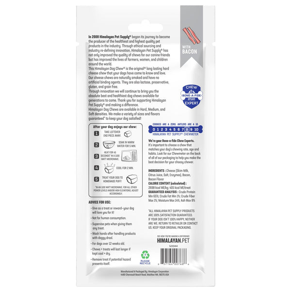 Himalayan Pet Supply Dog Chew, Bacon Flavor