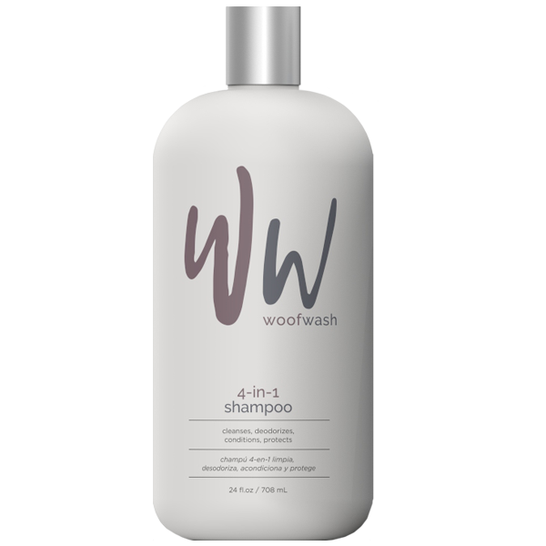 Woof Wash 4-in-1 Shampoo for Pets, 24-oz