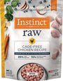 Instinct Raw Cage-Free Chicken Bites Frozen Cat Food, 1.25-lb