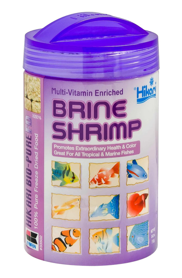 Hikari Bio-Pure Brine Shrimp Freeze-Dried Tropical & Marine Fish Food