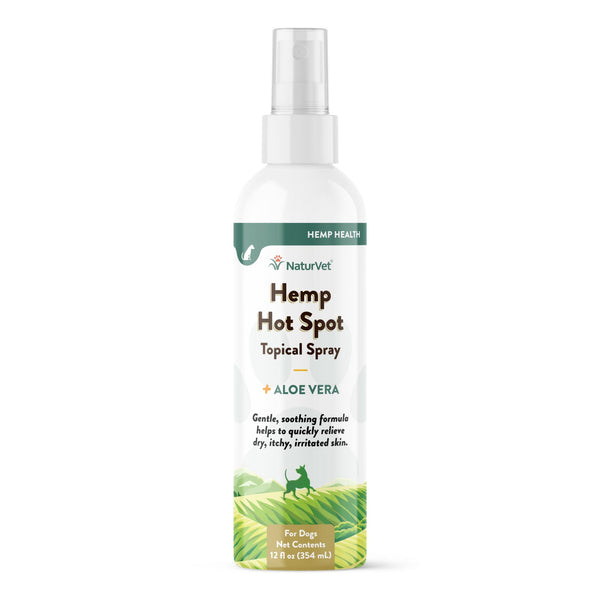 NaturVet H Hot Spot Aloe Vera Spray for Dogs